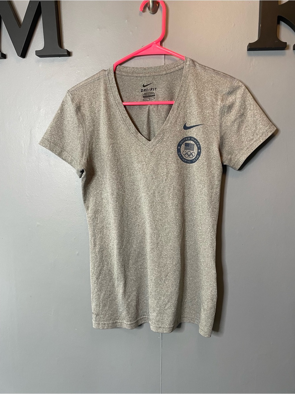 Nike Dri-FIT United States Olympic Team T-Shirt‎ Grey Small